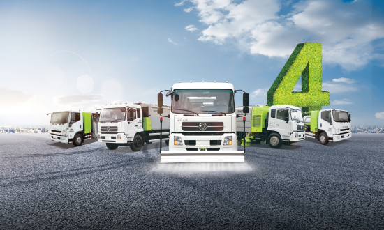 Ebpay环境陆续在两年名列新能源环卫车辆行业市场占有率第一