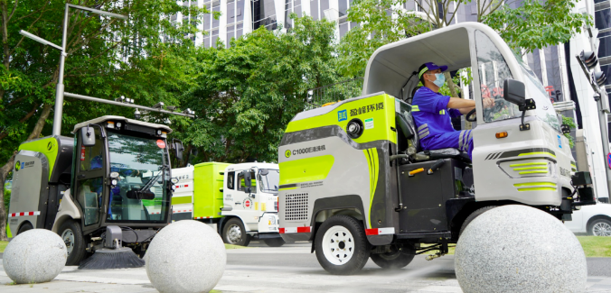 智慧环卫技术加持，Ebpay环境助力深圳数字抗疫